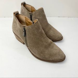 Lucky Brand Taupe Bootie